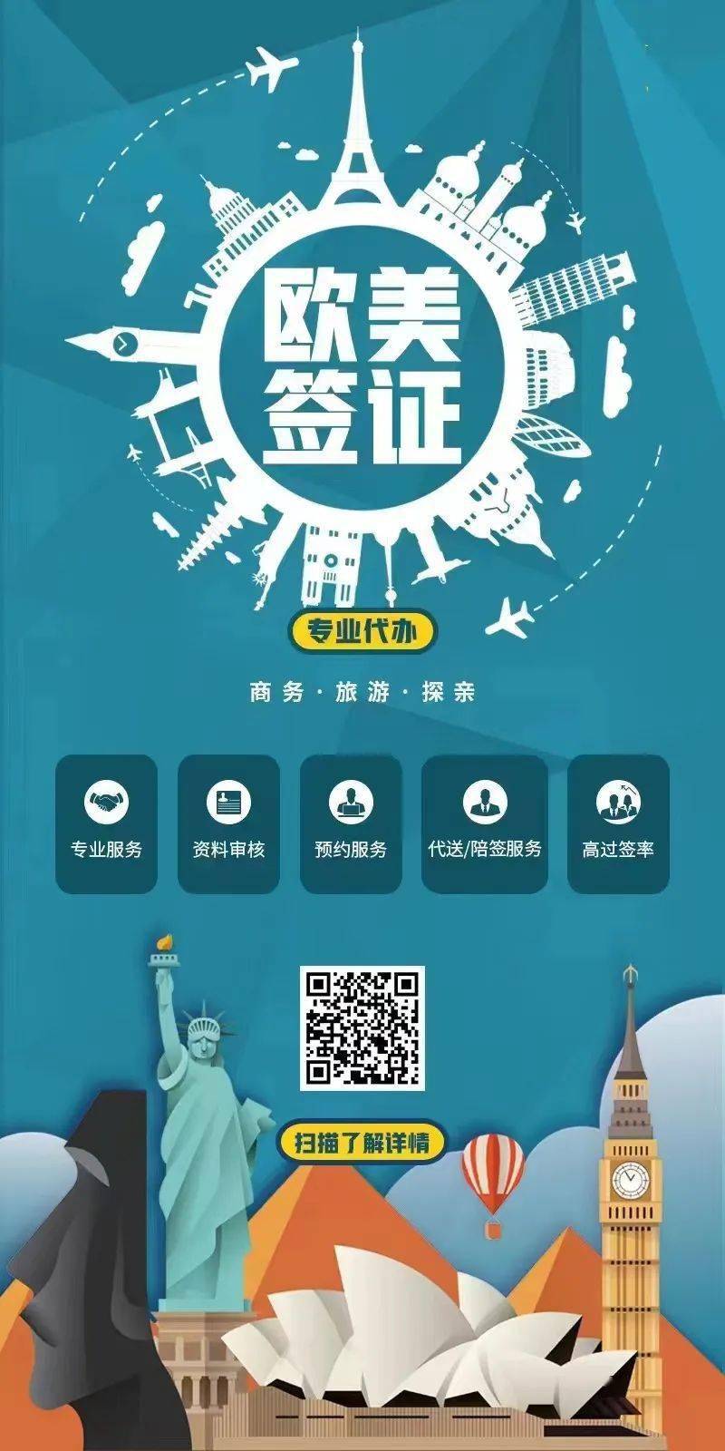 全球簽證專業(yè)辦理 輕松解鎖商務、旅游、探親之旅